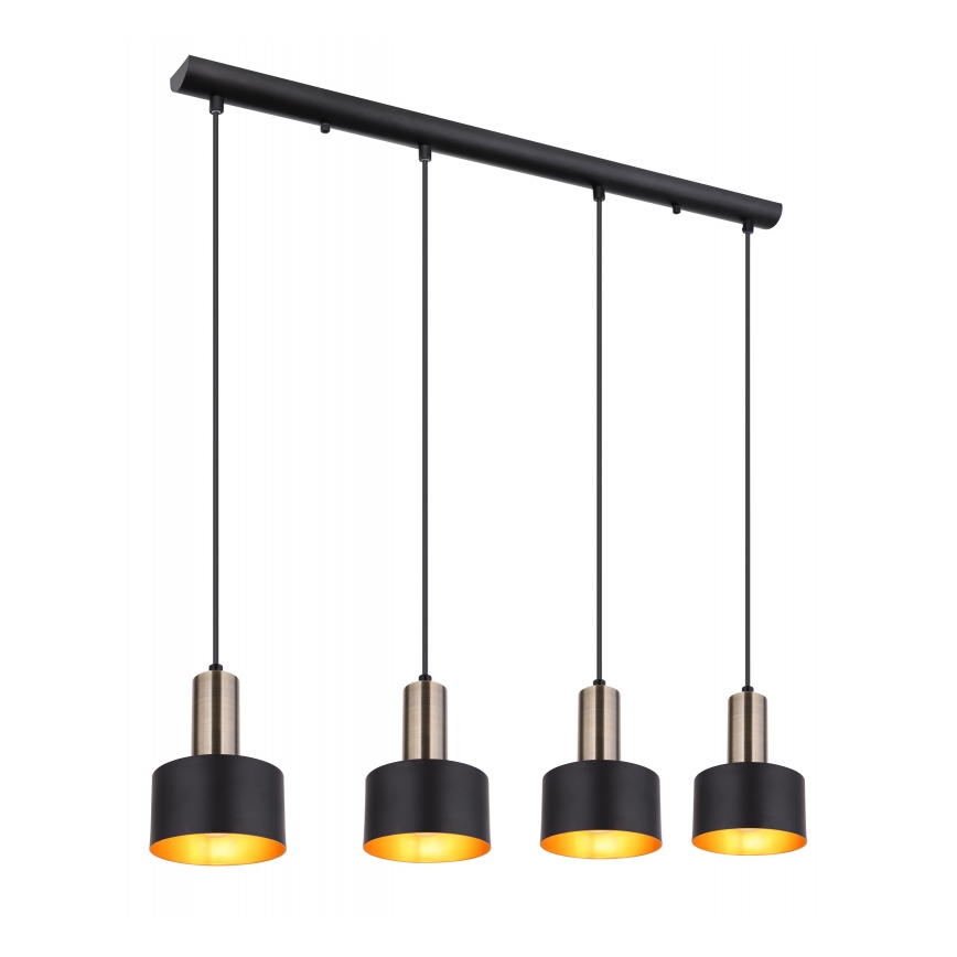 Globo - Висящ на въже полилей 4xE27/40W/230V