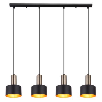 Globo - Висящ на въже полилей 4xE27/40W/230V