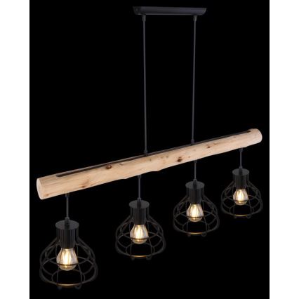 Globo - Полилей на въже 4xE27/60W/230V