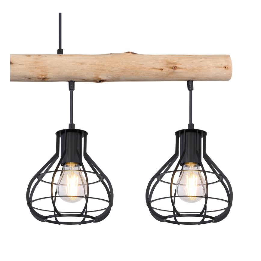 Globo - Полилей на въже 4xE27/60W/230V