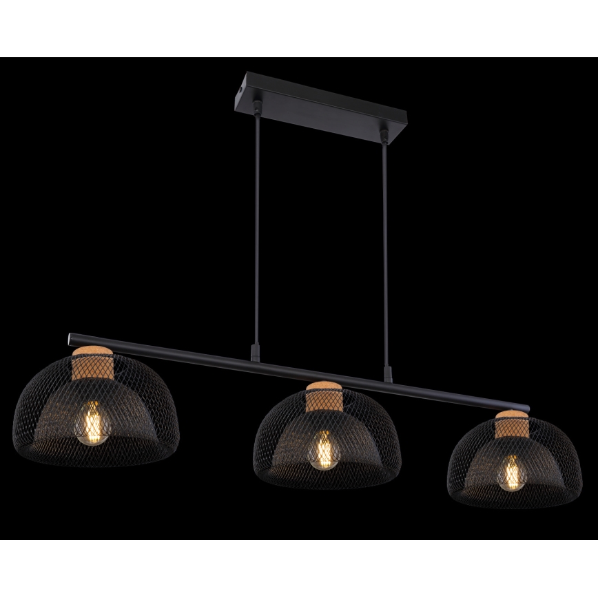 Globo - Полилей на въже 3xE14/40W/230V