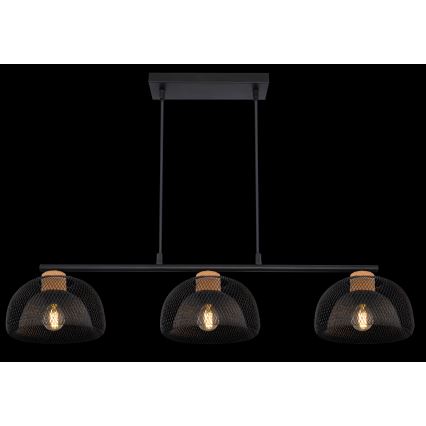 Globo - Полилей на въже 3xE14/40W/230V