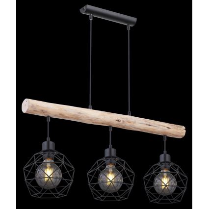 Globo - Полилей на въже 3xE27/60W/230V
