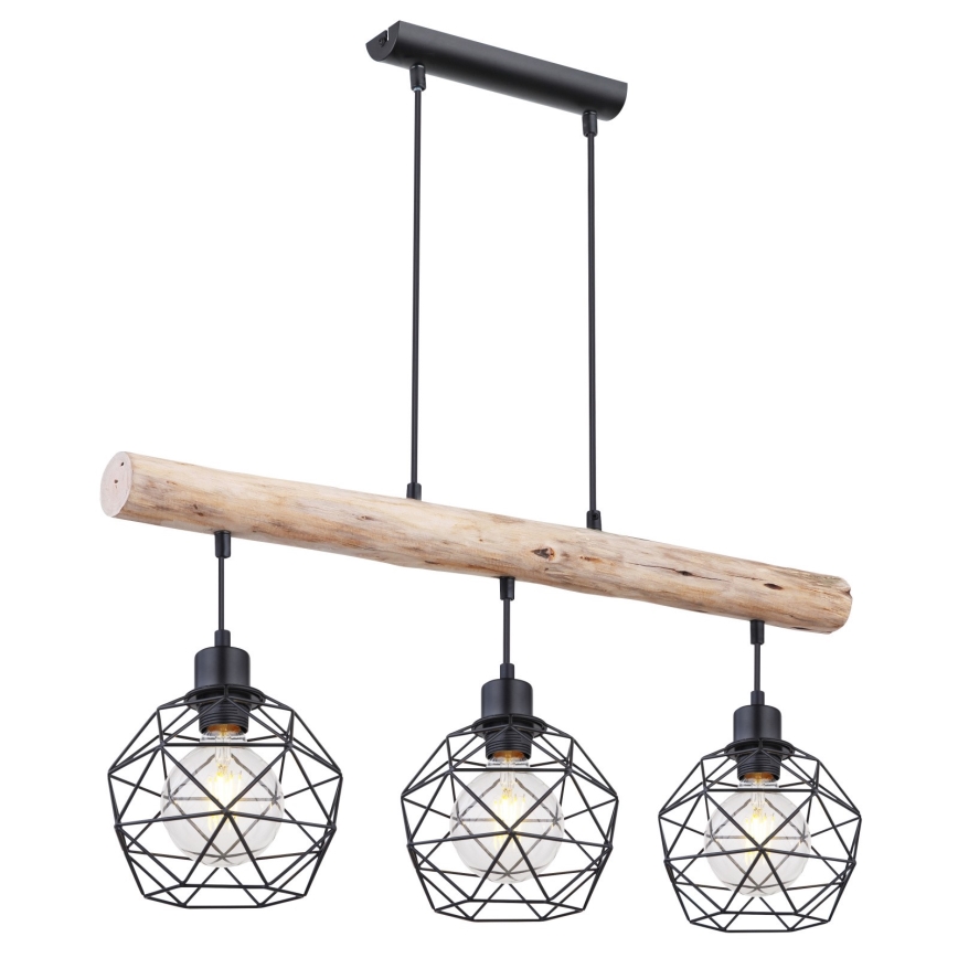 Globo - Полилей на въже 3xE27/60W/230V