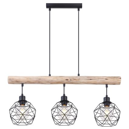 Globo - Полилей на въже 3xE27/60W/230V