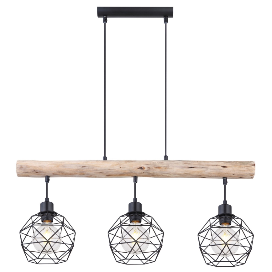 Globo - Полилей на въже 3xE27/60W/230V