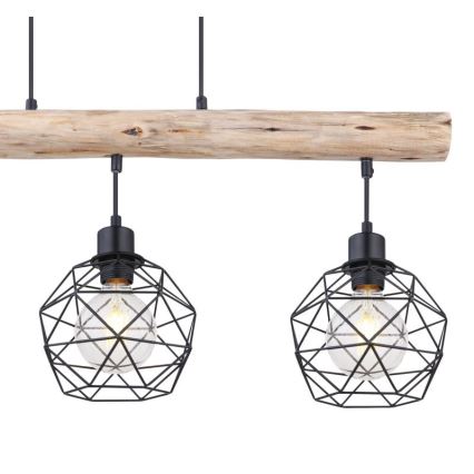 Globo - Полилей на въже 3xE27/60W/230V
