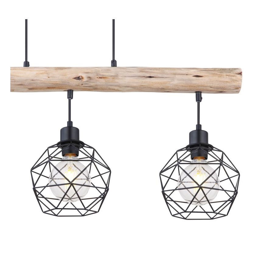 Globo - Полилей на въже 3xE27/60W/230V