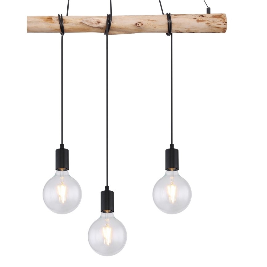 Globo - Висящ на въже полилей 4xE27/60W/230V