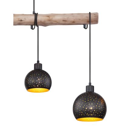 Globo - Висящ на въже полилей 4xE27/40W/230V