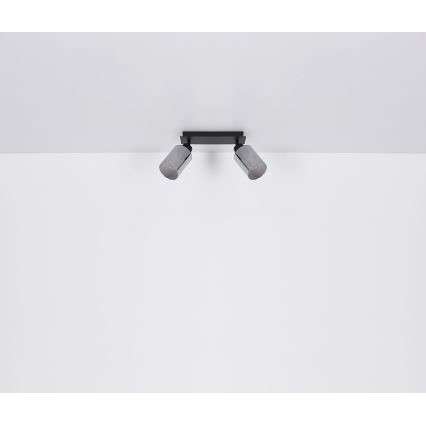Globo - Спот 2xE27/15W/230V черен