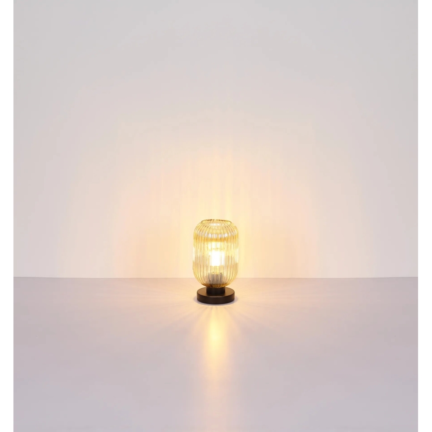 Globo - Настолна лампа 1xE27/40W/230V кафяв