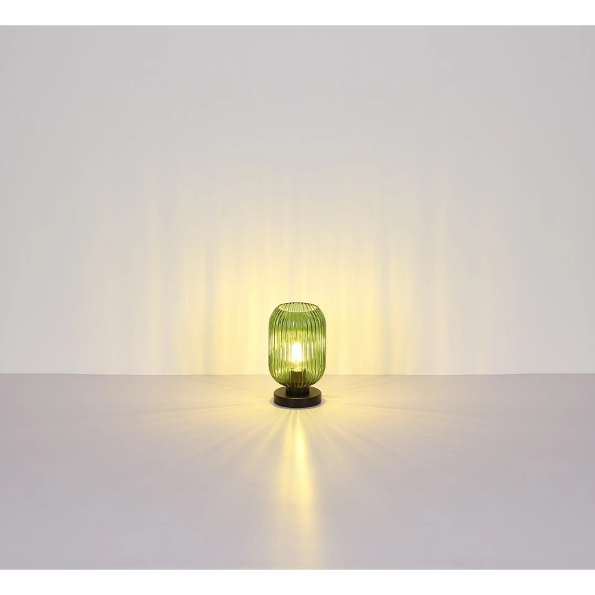 Globo - Настолна лампа 1xE27/40W/230V зелен