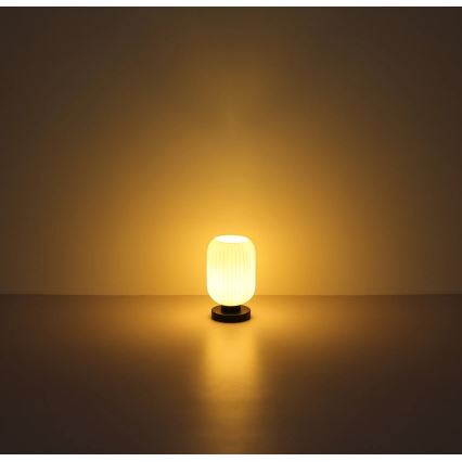 Globo - Настолна лампа 1xE27/40W/230V бял