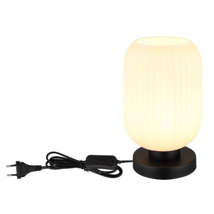 Globo - Настолна лампа 1xE27/40W/230V бял