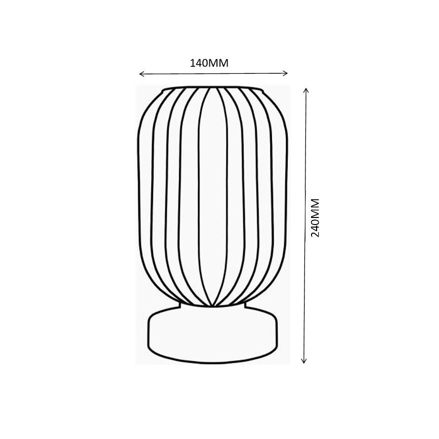Globo - Настолна лампа 1xE27/40W/230V лилав