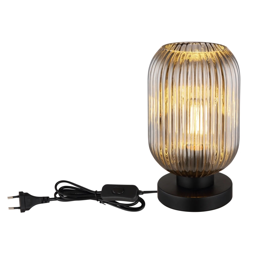 Globo - Настолна лампа 1xE27/40W/230V сив