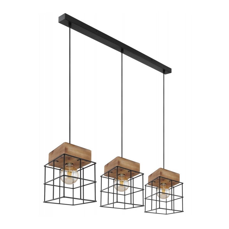 Globo - Висящ полилей 3xE27/60W/230V