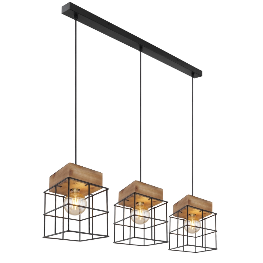Globo - Висящ полилей 3xE27/60W/230V