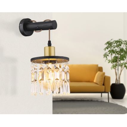 Globo 15533W - Аплик COMMA 1xE27/40W/230V