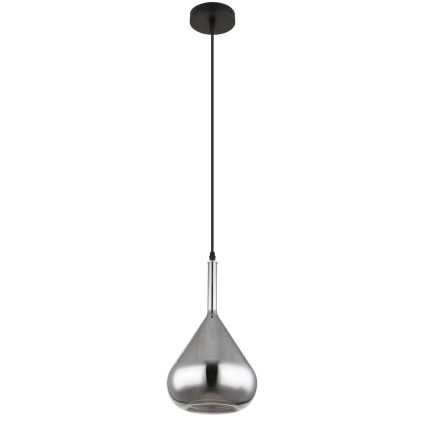Globo - Пендел 1xE27/60W/230V Ø 20 см черен