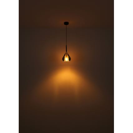 Globo - Пендел 1xE27/60W/230V Ø 20 см черен