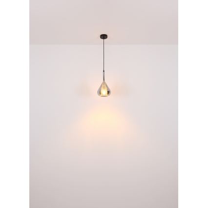 Globo - Пендел 1xE27/60W/230V Ø 20 см черен