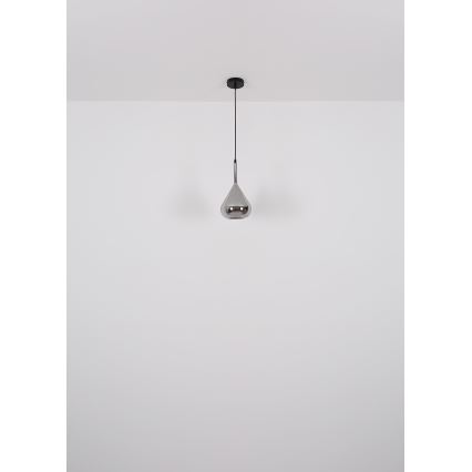 Globo - Пендел 1xE27/60W/230V Ø 20 см черен