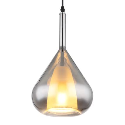 Globo - Пендел 1xE27/60W/230V Ø 20 см черен