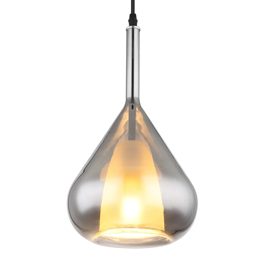 Globo - Пендел 1xE27/60W/230V Ø 20 см черен