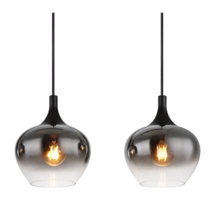 Globo - Полилей на кабел, 4xE27/40W/230V, черен