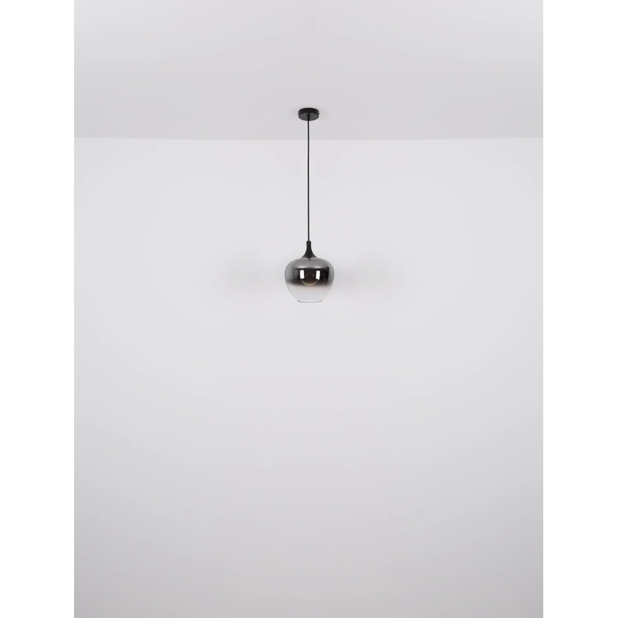 Globo - Пендел 1xE27/40W/230V Ø 24 см черен