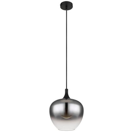Globo - Пендел 1xE27/40W/230V Ø 24 см черен