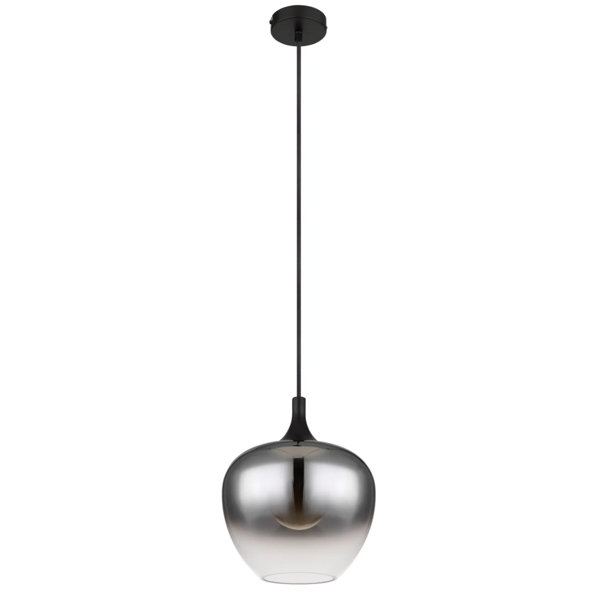 Globo - Пендел 1xE27/40W/230V Ø 24 см черен