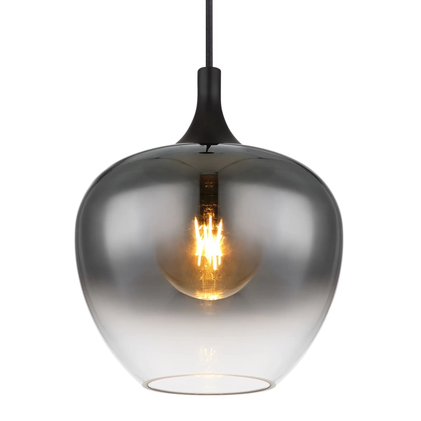 Globo - Пендел 1xE27/40W/230V Ø 24 см черен
