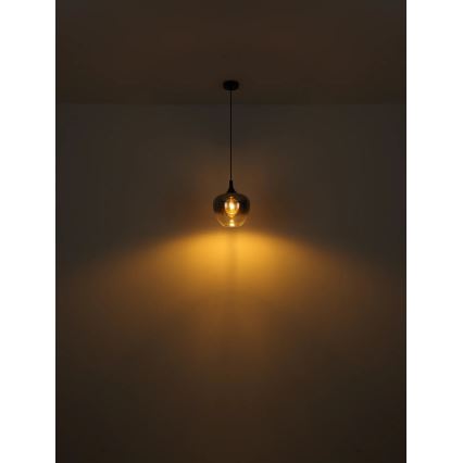 Globo - Пендел 1xE27/40W/230V Ø 24 см черен