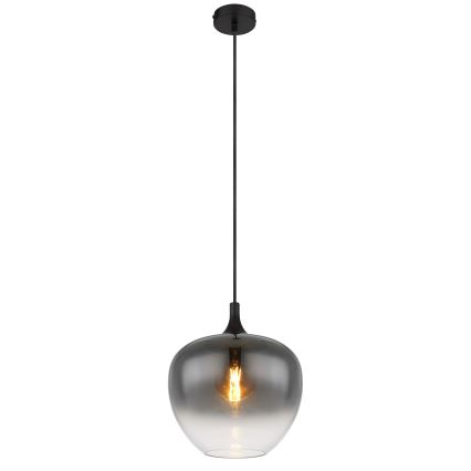 Globo - Пендел 1xE27/60W/230V Ø 29 см черен