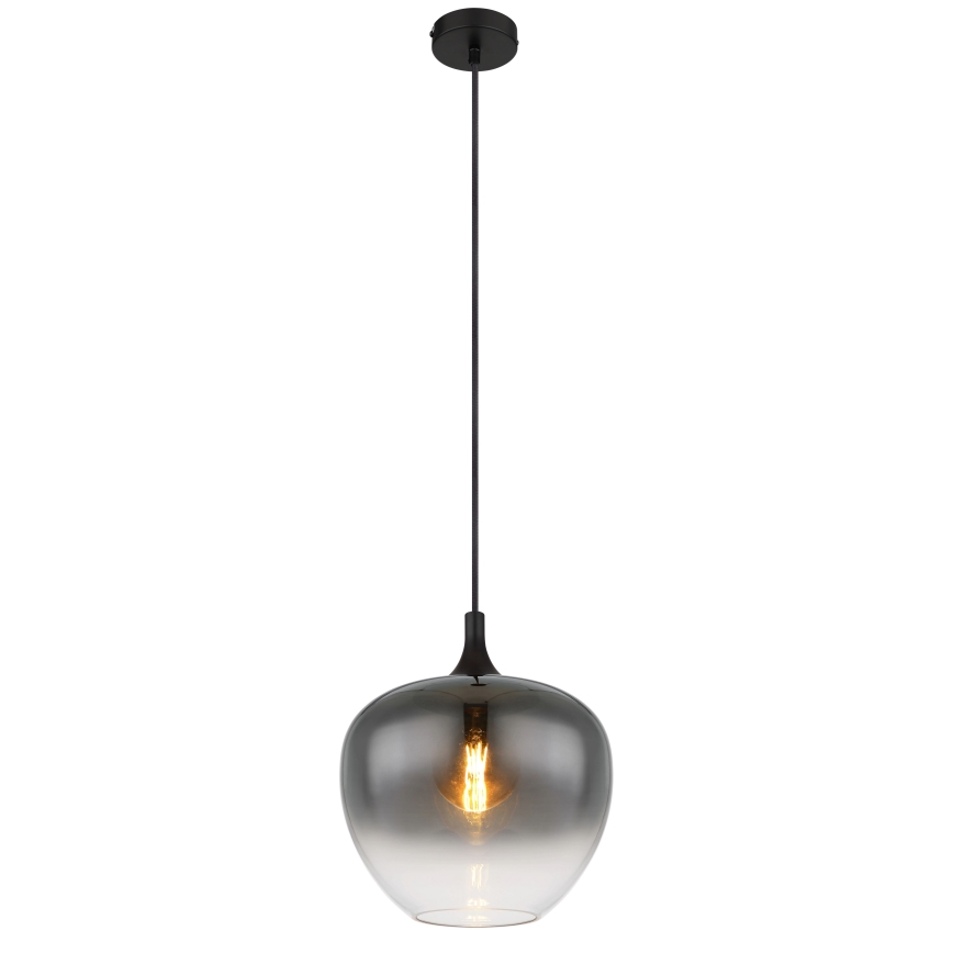Globo - Пендел 1xE27/60W/230V Ø 29 см черен