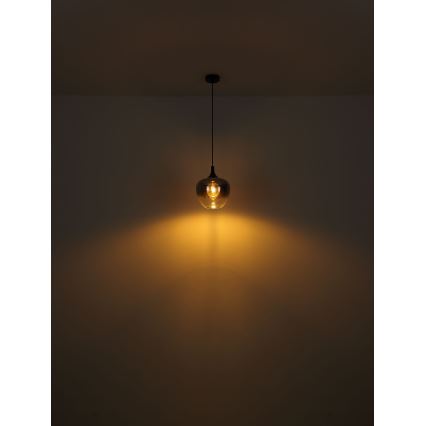 Globo - Пендел 1xE27/60W/230V Ø 29 см черен