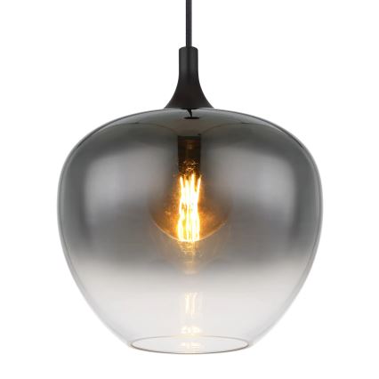 Globo - Пендел 1xE27/60W/230V Ø 29 см черен