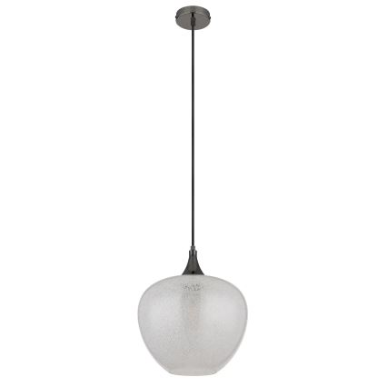 Globo - Пендел 1xE27/40W/230V Ø 29 см бял/антрацит