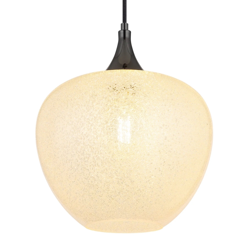 Globo - Пендел 1xE27/40W/230V Ø 29 см бял/антрацит