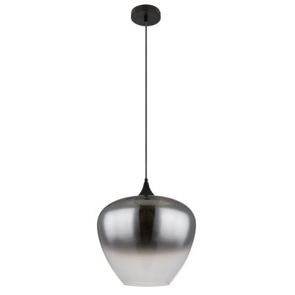 Globo - Пендел 1xE27/60W/230V Ø 40 см черен