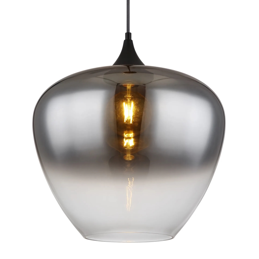 Globo - Пендел 1xE27/60W/230V Ø 40 см черен