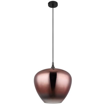 Globo - Пендел 1xE27/60W/230V Ø 40 см меден