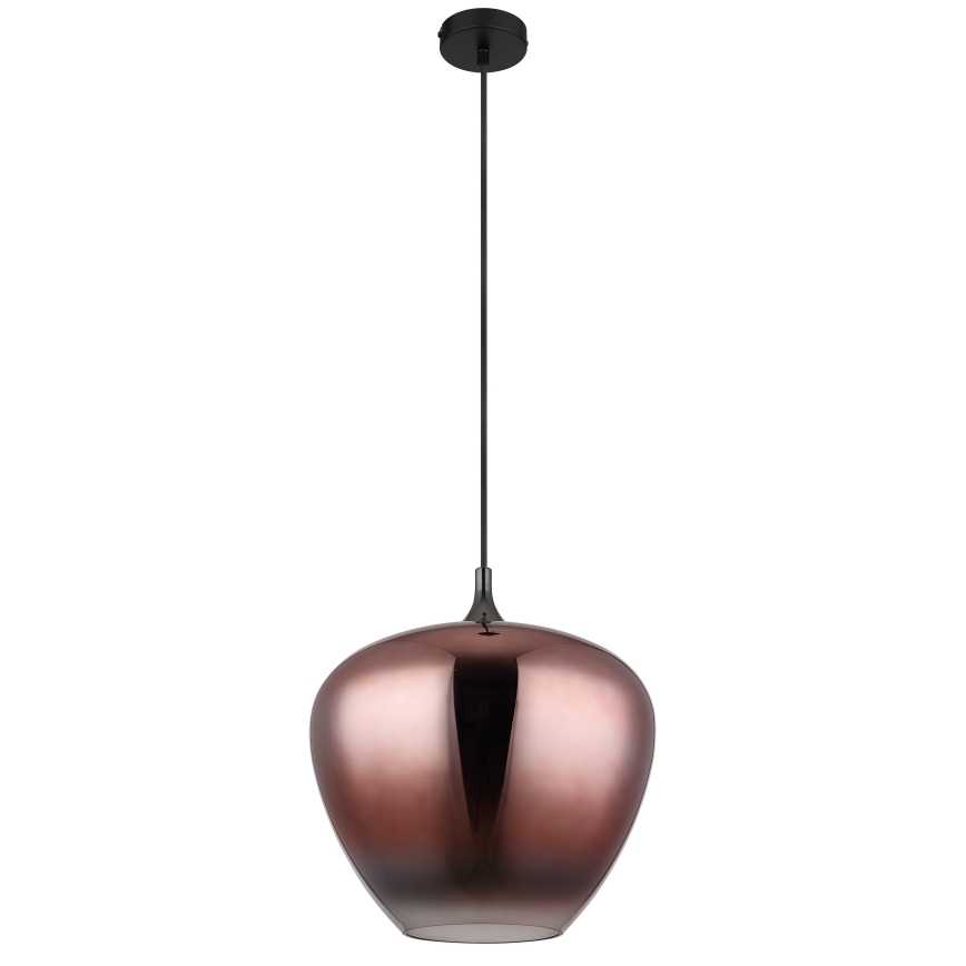 Globo - Пендел 1xE27/60W/230V Ø 40 см меден