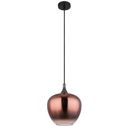 Globo - Пендел 1xE27/60W/230V Ø 24 см меден