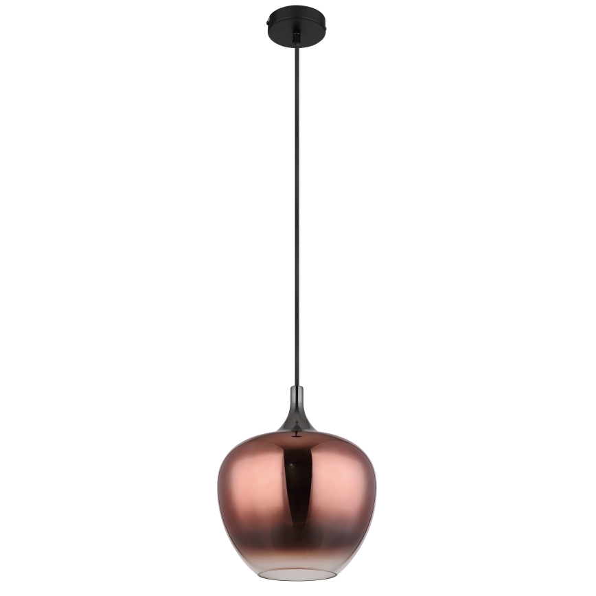Globo - Пендел 1xE27/60W/230V Ø 24 см меден