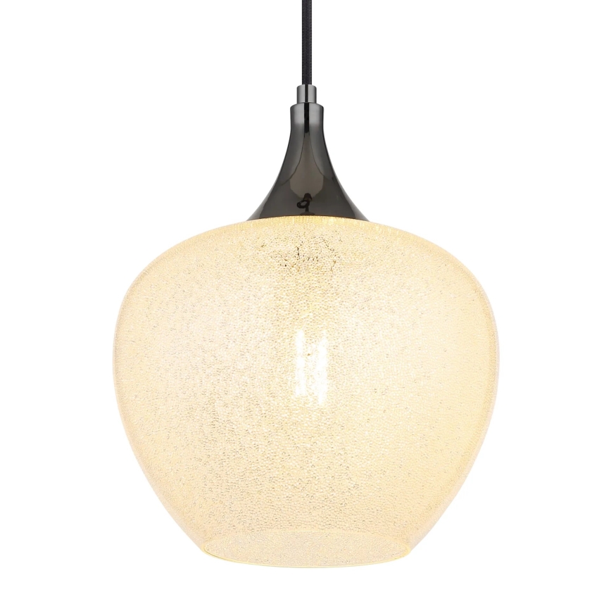 Globo - Пендел 1xE27/40W/230V Ø 24 см бял/антрацит