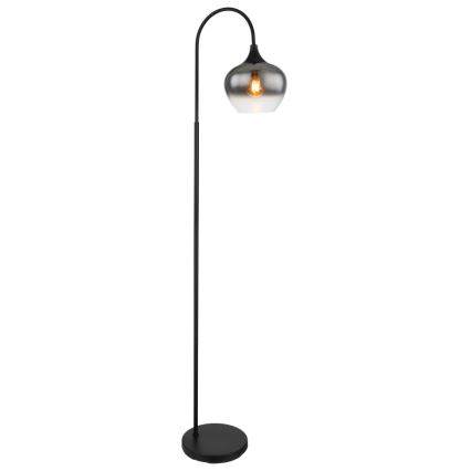 Globo - Лампион 1xE27/40W/230V черен/опушен